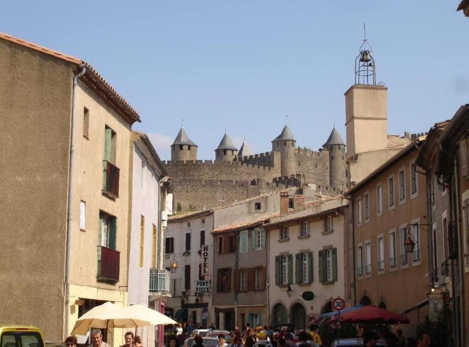 Studio Au Pied De La Cite Carcassonne Esterno foto