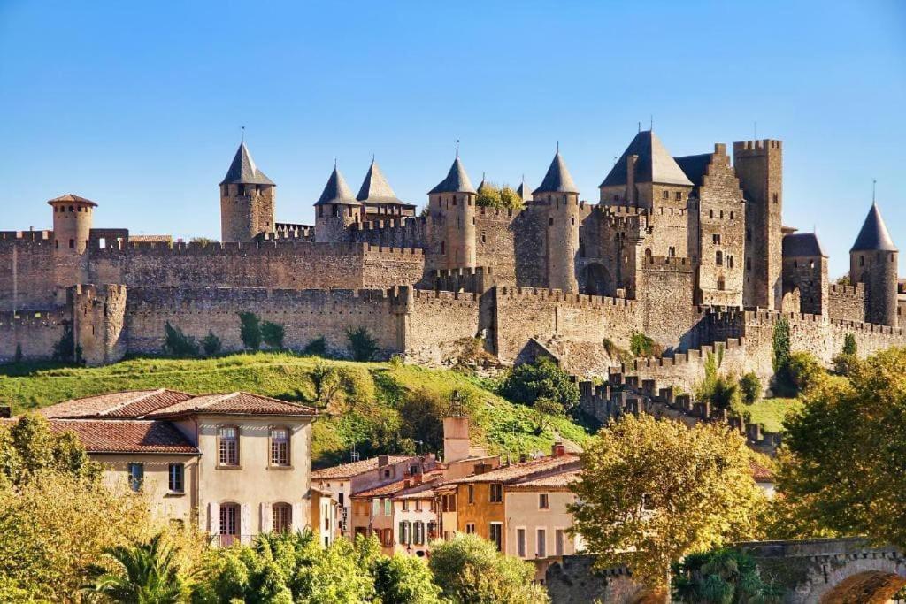 Studio Au Pied De La Cite Carcassonne Esterno foto